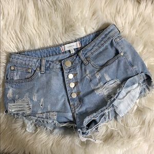Denim Booty Shorts